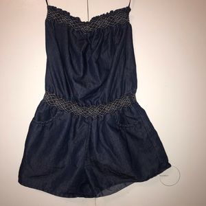Cato Denim Romper